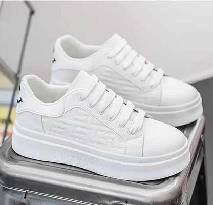 Trendy Platform White Casual Shoes for Men - Stylish & Comfortable 2025 - Buy Center