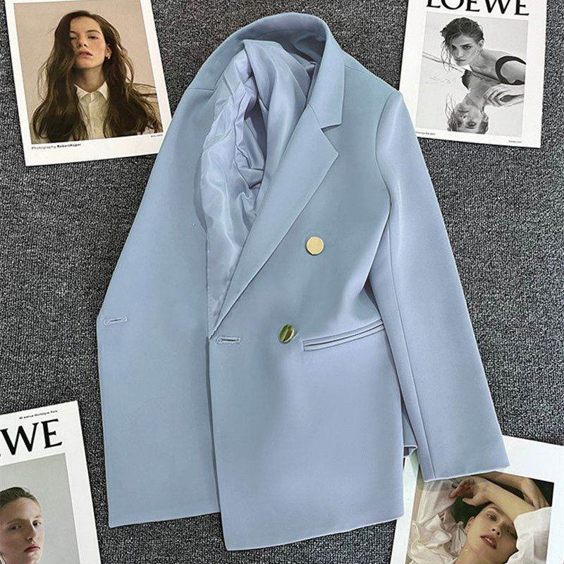 Women's Metal Buckle Suit Jacket - Stylish Commuting Perfect for 2025 - Buy Center