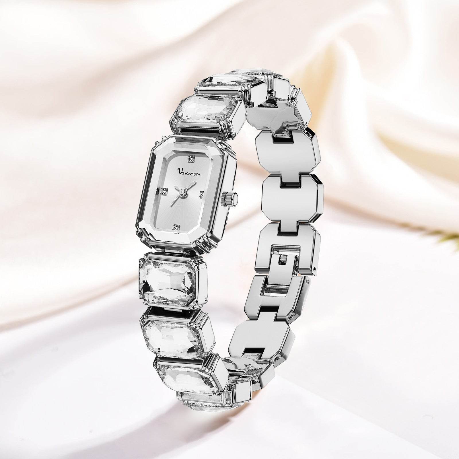 Elegant Square Dial Women's Bracelet Watch - 27mm Stylish Timepiece - Buy Center