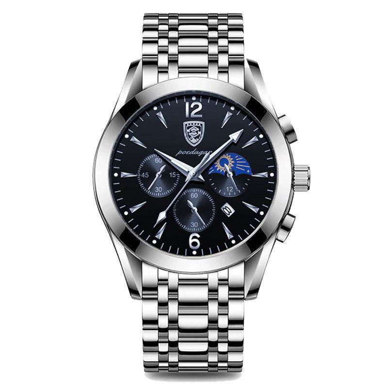Waterproof Luminous Men's Watch - Stylish Quartz with Durable Design - Buy Center