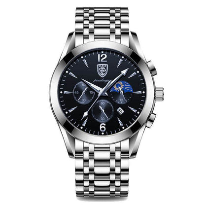 Waterproof Luminous Men's Watch - Stylish Quartz with Durable Design - Buy Center