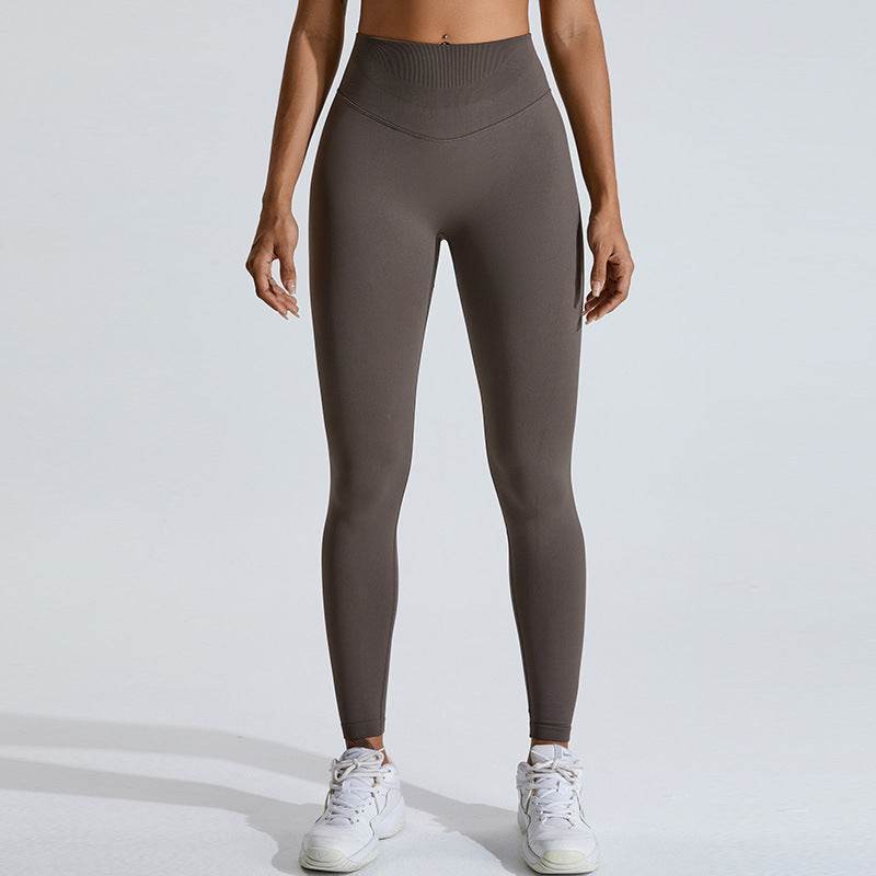 Buycenter Seamless Yoga Pants - Peach Hip Raise for All Sports Activities - Buy Center