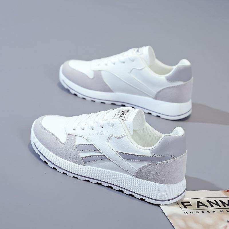 Women's Lightweight White Running Shoes - Stylish All-Season Casual Footwear - Buy Center