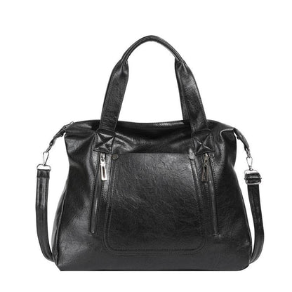 Retro Women's Crossbody Bag - Soft PU One-Shoulder Tote in Stylish Colors - Buy Center