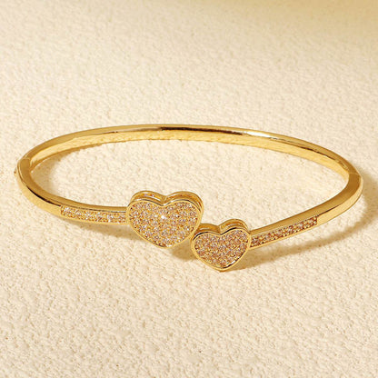 Buycenter Full Diamond Design Bracelet - Fashion Love Nail Style - Buy Center