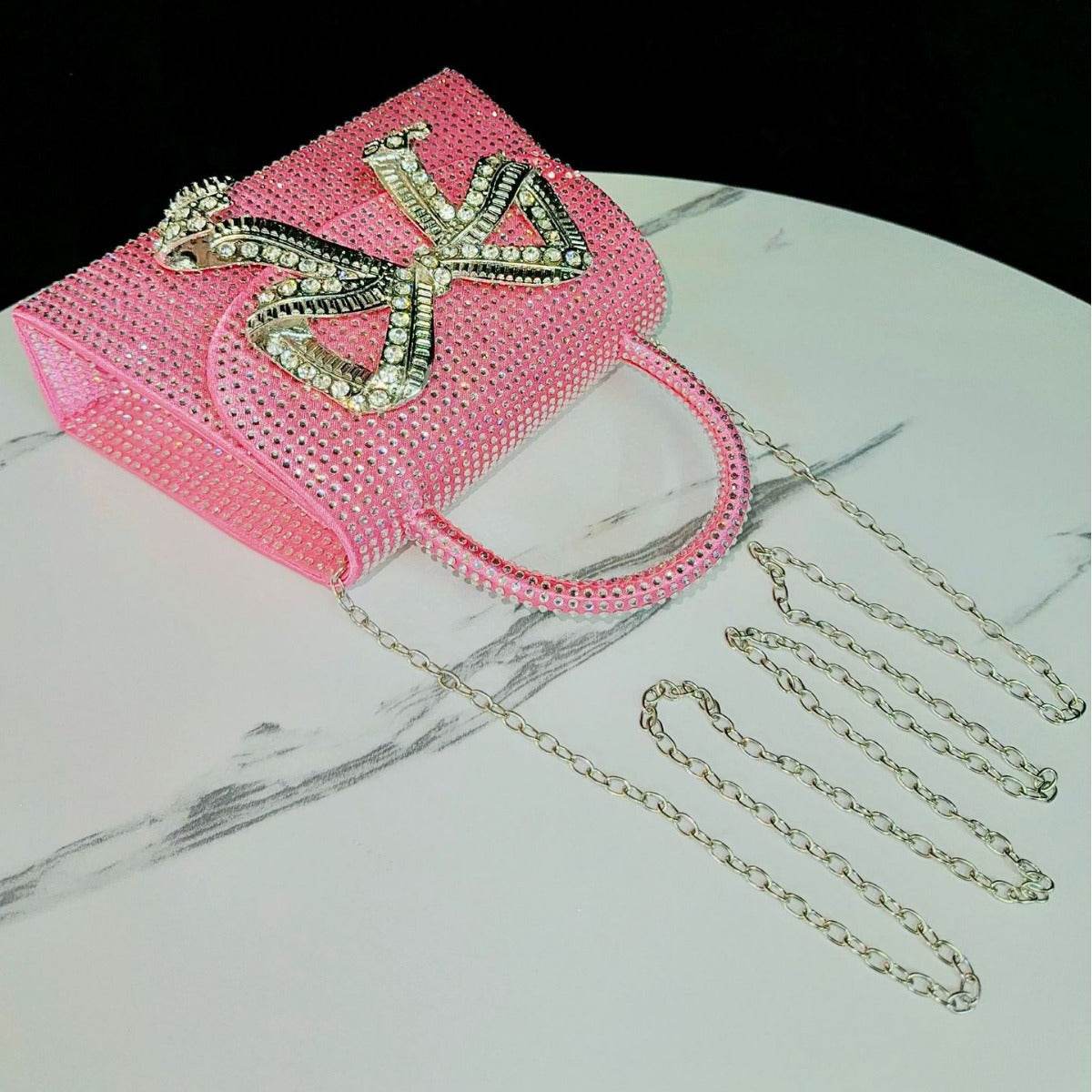 Rhinestone Crossbody Bag for Women - Elegant Purse in 5 Colors - Buy Center