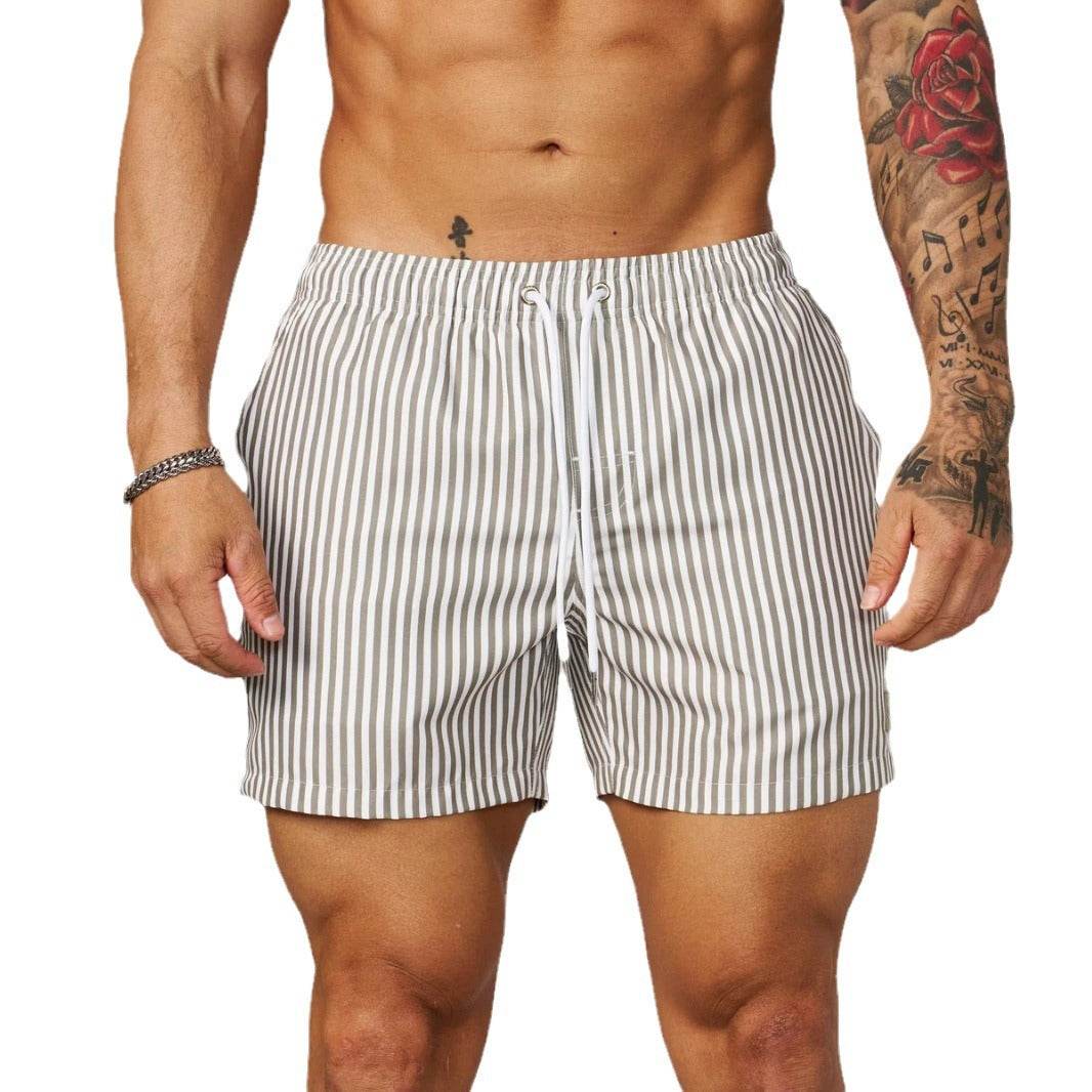 Buycenter Men's Casual Sports Shorts - Stylish Mid Waist, Multiple Colors - Buy Center