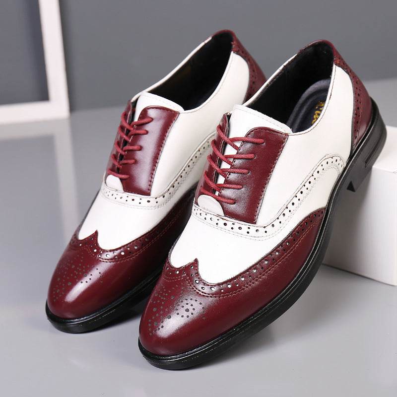 Business Formal Carved Men's Leather Shoes - Stylish & Comfortable Fit - Buy Center