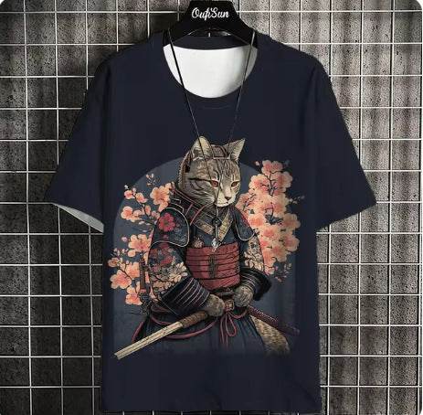 Buycenter Men's Casual Summer Japanese Short Sleeve - Printed Styles Available - Buy Center