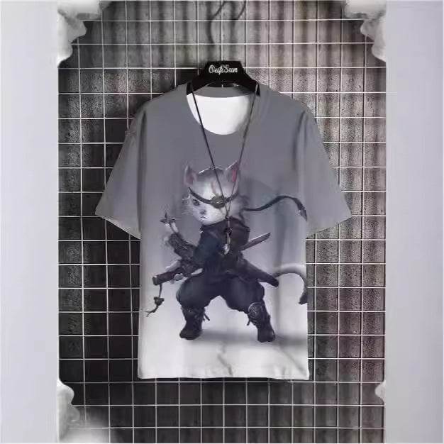 Buycenter Men's Casual Summer Japanese Short Sleeve - Printed Styles Available - Buy Center