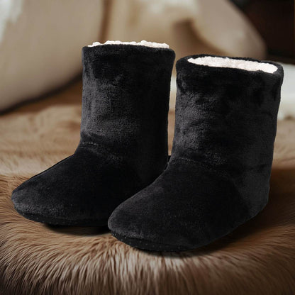 Warm Mid-Calf Fleece-Lined Boots for Women - Cozy, Stylish & Trendy - Buy Center