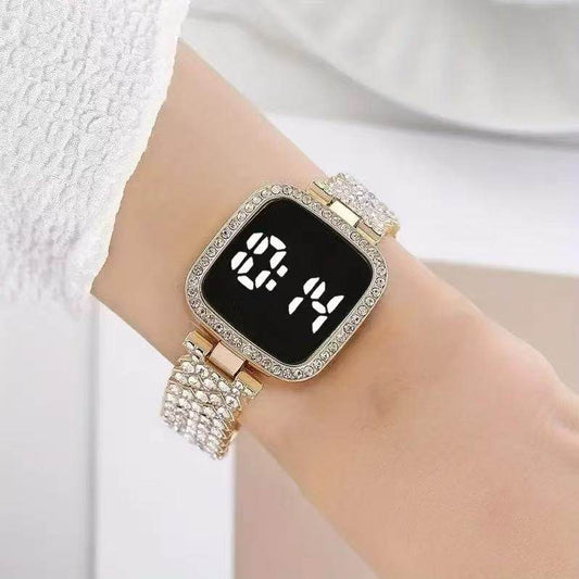 Buy Center Women’s Fashion Jewelry Set - Stylish Rose Gold Watch & Accessories - Buy Center