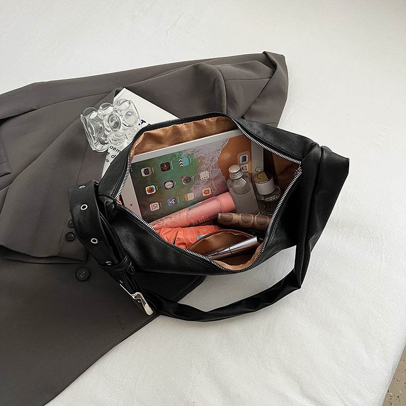 Trendy Large Capacity Dumpling Bag - Women's Portable Clutch in 3 Colors - Buy Center