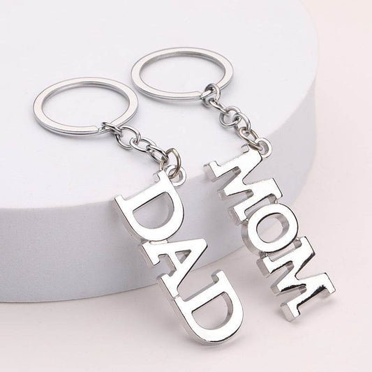 Creative Zinc Alloy Keychain - Stylish Gift for Parents on Mother's & Father's Day - Buy Center