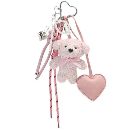 Hand-Knitted Rope Keychain - Cute Patterns & Durable Cotton Design - Buy Center