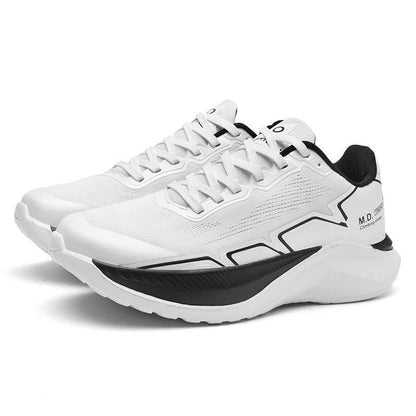 Buy Center Men's Breathable Mesh Running Shoes - Thick Bottom Casual Sneakers - Buy Center