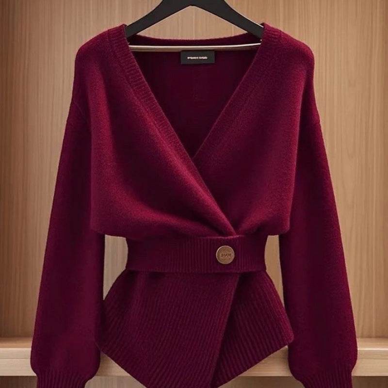 Buycenter Women's Beautiful Blue Sweater - Stylish Pullover for Commuting - Buy Center