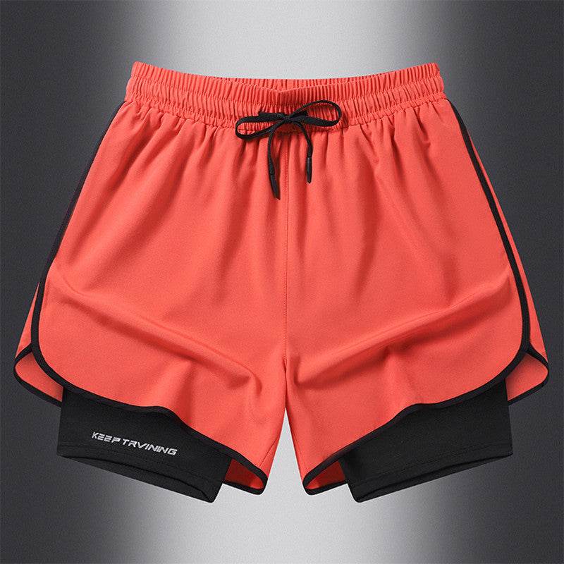 Buycenter Men's Quick-Drying Training Shorts - Liner, High Waist Options - Buy Center
