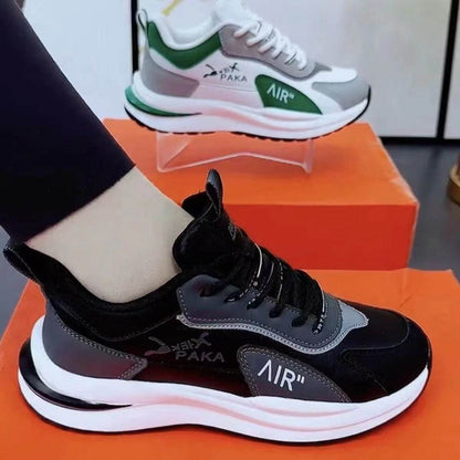 Buycenter Women's Casual Leather Shoes - Breathable, Soft Bottom Design - Buy Center