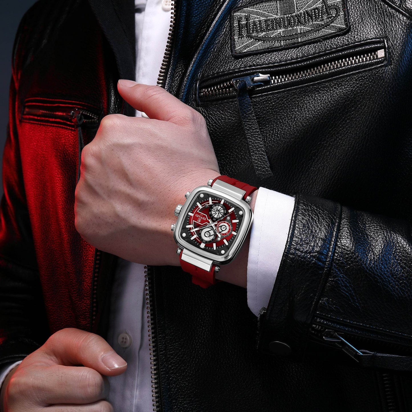 Buy Center Multi-Function Men's Sports Quartz Watch - Silicone Strap - Buy Center