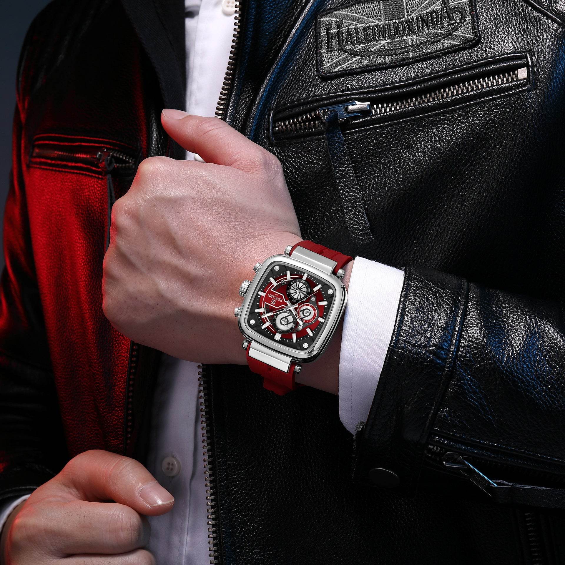 Buy Center Multi-Function Men's Sports Quartz Watch - Silicone Strap - Buy Center