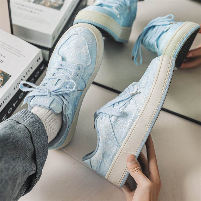 Buy Center Men's Casual Shoes - Breathable Sports Footwear, Light Blue - Buy Center