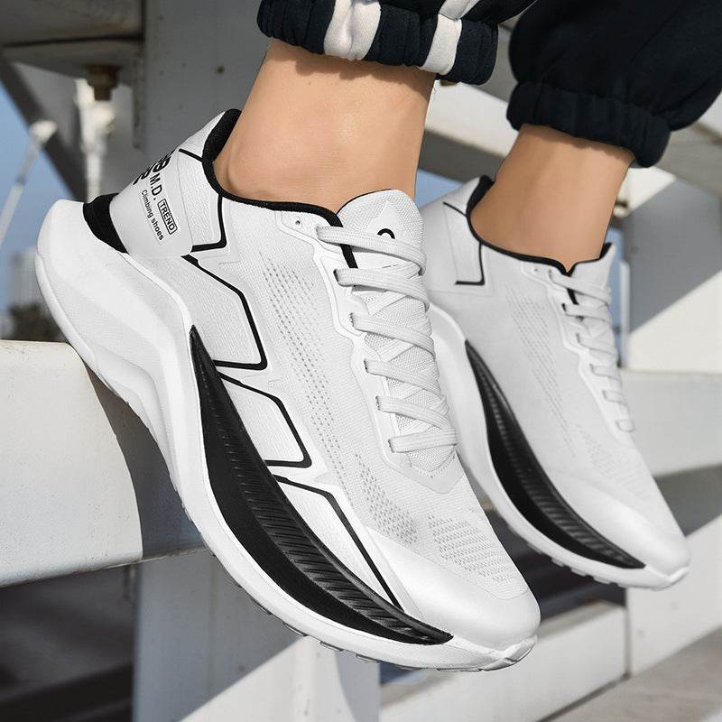 Buy Center Men's Breathable Mesh Running Shoes - Thick Bottom Casual Sneakers - Buy Center