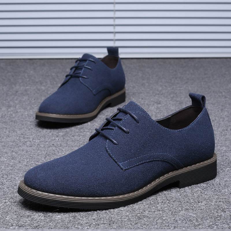 Men's Plus Size Frosted Casual Shoes - Stylish British Design, Comfortable Fit - Buy Center