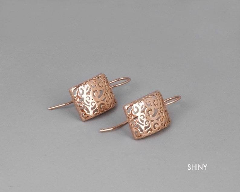 Elegant Hollow Design Alloy Earrings - Premium Gold & Silver Styles - Buy Center