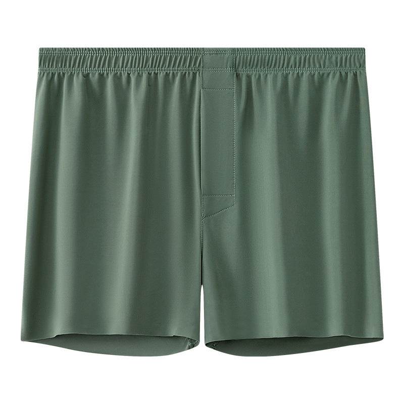 Men's Ice Silk Seamless Panties - Comfortable Mid Waist Shorts, Stylish Fit - Buy Center