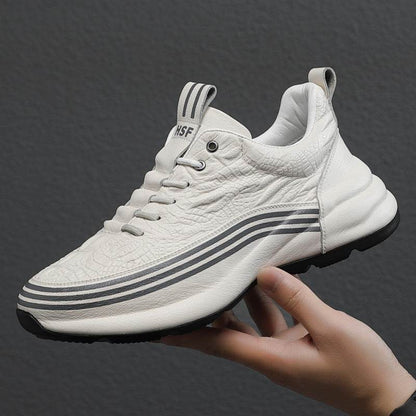 Buy Center Men's Breathable Leather Sports Shoes - Lightweight & Durable - Buy Center