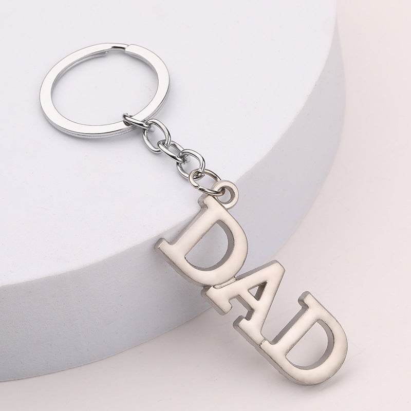 Creative Zinc Alloy Keychain - Stylish Gift for Parents on Mother's & Father's Day - Buy Center