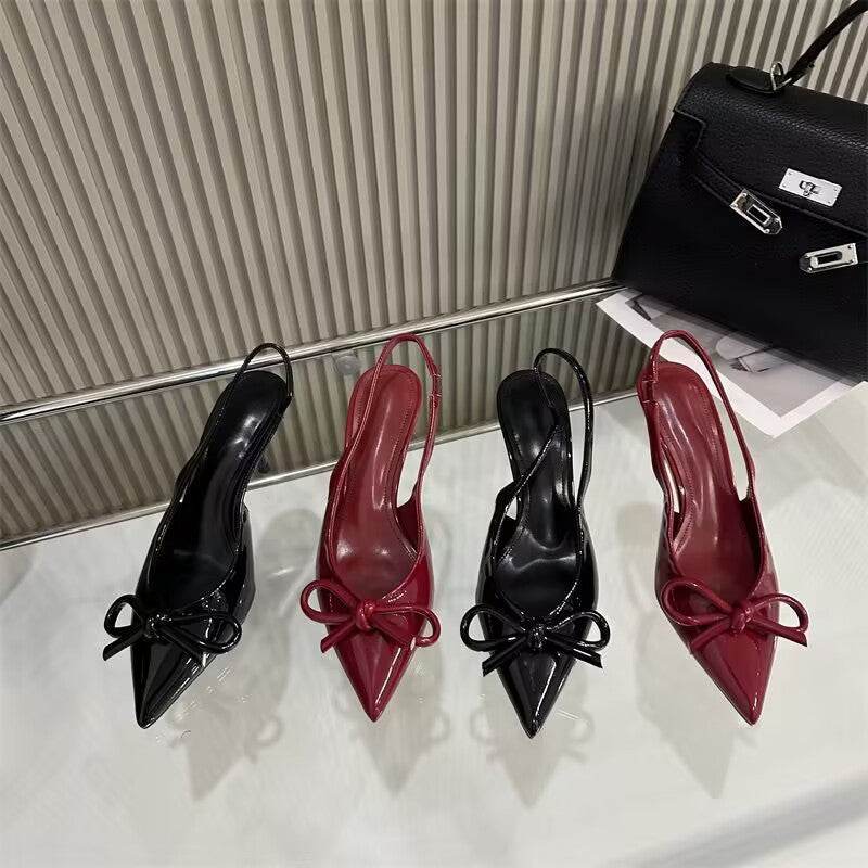 Buycenter Pointed-toe Stiletto Heel Sandals - Trendy Fashion for Women - Buy Center