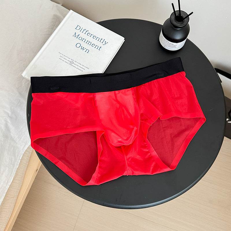 Ice Silk Men's Triangle Underwear - Lightweight, Breathable Comfort 2025 - Buy Center