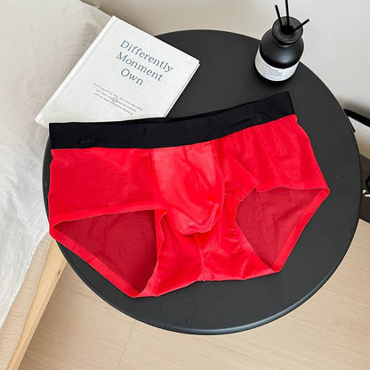 Ice Silk Men's Triangle Underwear - Lightweight, Breathable Comfort 2025 - Buy Center