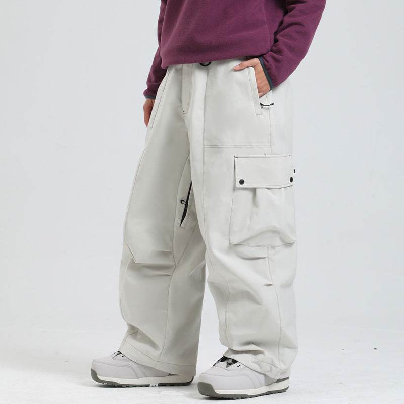 Buycenter Wide Leg Ski Pants - Windproof, Waterproof, Casual Outdoor Wear - Buy Center