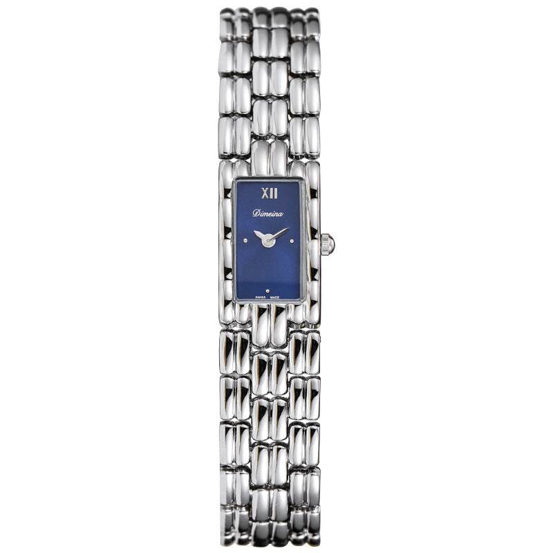 Simple Fashion Square Steel Watch - Elegant Gold & White Design 2025 - Buy Center