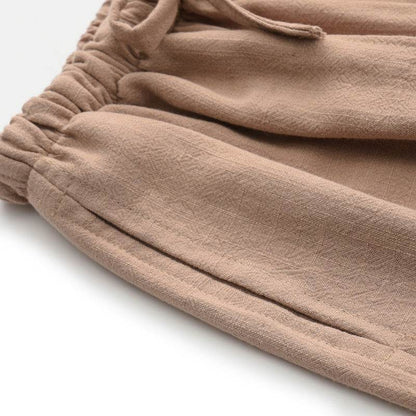 Men's Linen Casual Oversized Pants - Lightweight & Breathable Styles - Buy Center