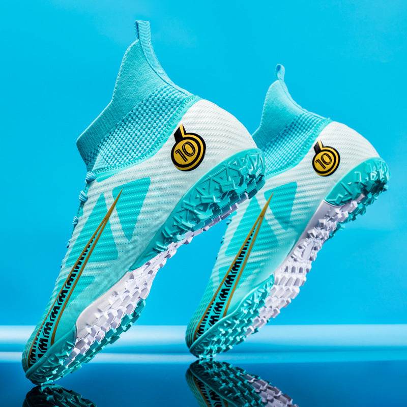 Men's High-Top Soccer Shoes - Breathable Comfort & Ankle Support - Buy Center