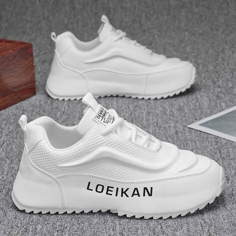 Buycenter Men's Casual Sports Shoes - Solid Color, Various Sizes Available - Buy Center