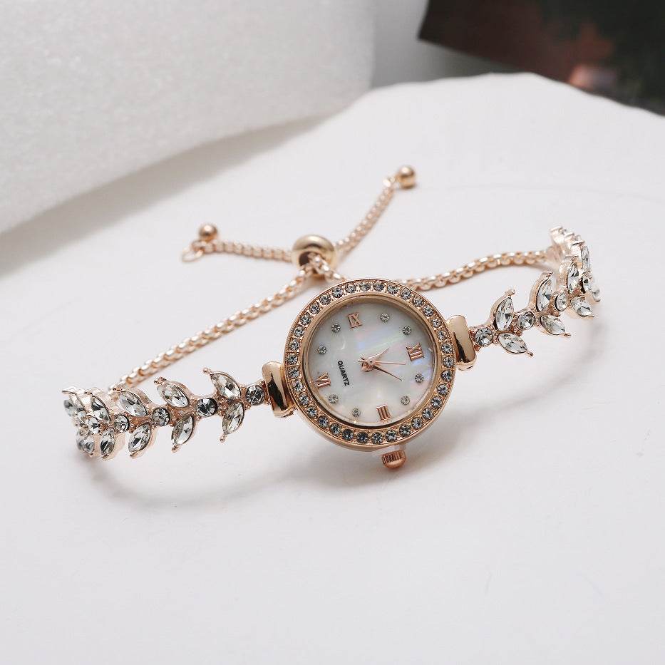 Buy Center Women's Bracelet Watch - Fashionable Quartz with World Time - Buy Center