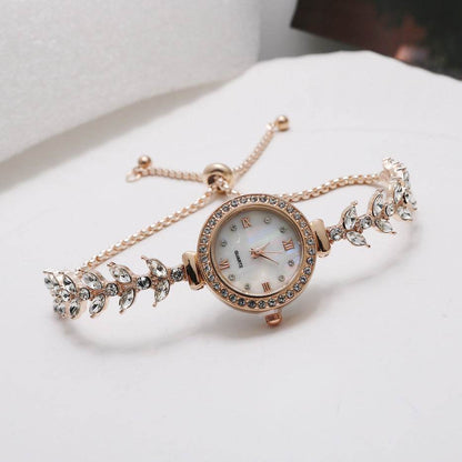 Buy Center Women's Bracelet Watch - Fashionable Quartz with World Time - Buy Center