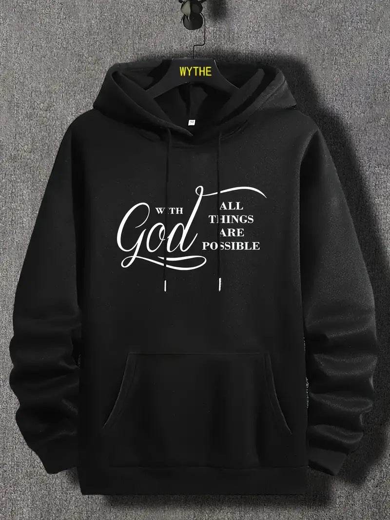 Buycenter Velvet Fall Winter Hoodie - Stylish Printed Pullover for Men - Buy Center