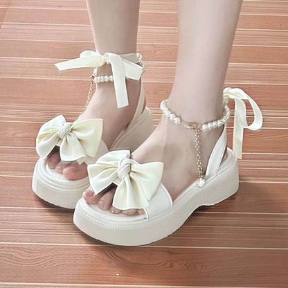 Princess Holiday Sandals for Women - Stylish Creamy-White Summer Footwear - Buy Center