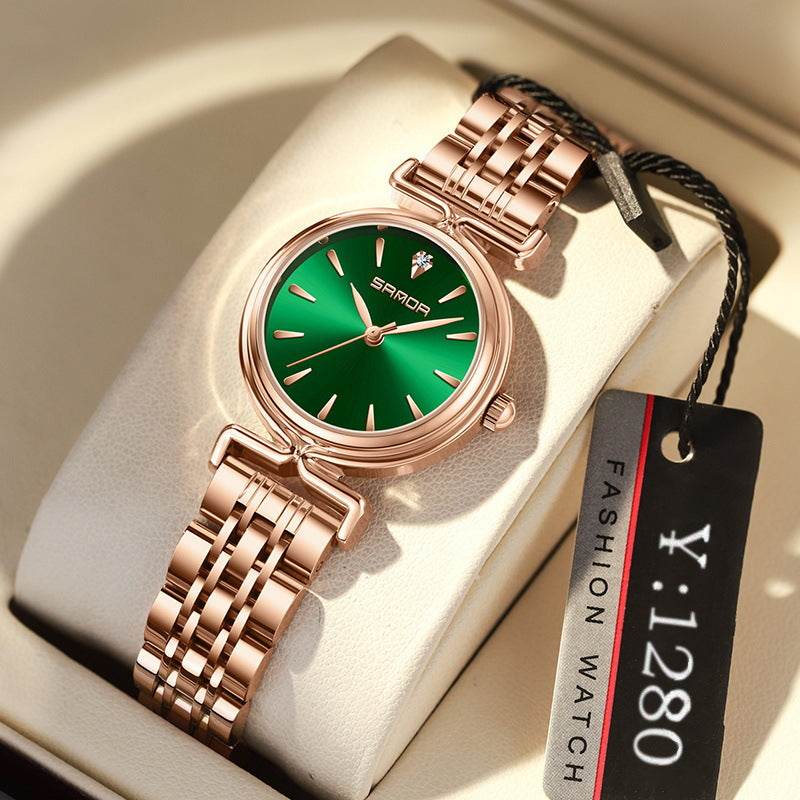 Women's Retro Mesh Strap Watch - Stylish & Waterproof for All Occasions - Buy Center