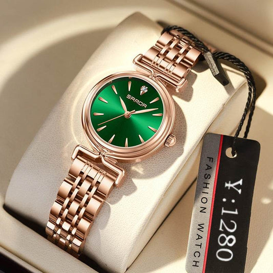 Women's Retro Mesh Strap Watch - Stylish & Waterproof for All Occasions - Buy Center
