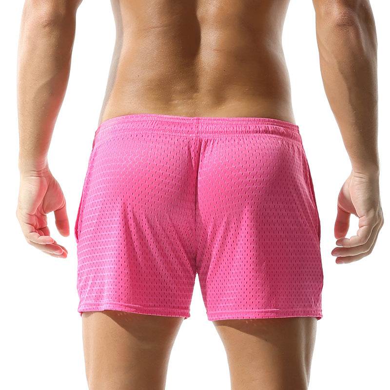 Buycenter Men's Loose Fashion Sport Boxers - Solid Color Casual Shorts - Buy Center