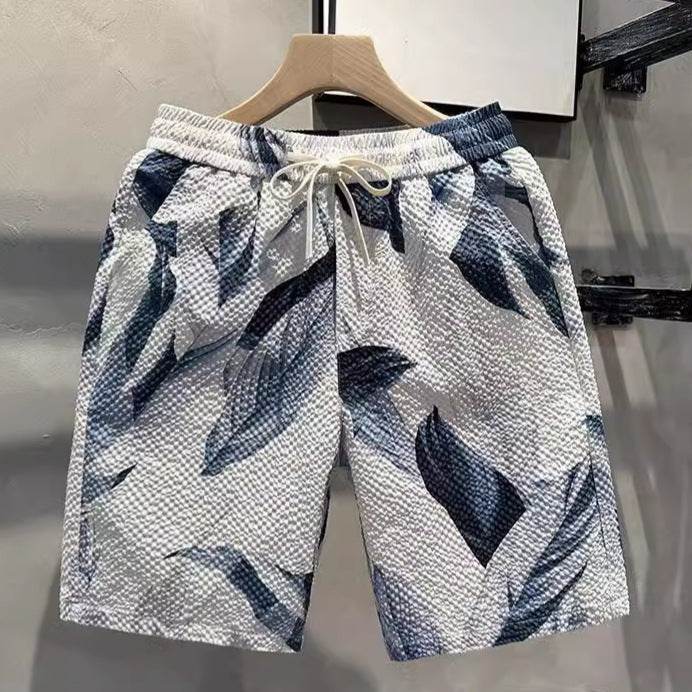 Buycenter Men's Loose Casual Beach Pants - Striped Lightweight Comfort - Buy Center