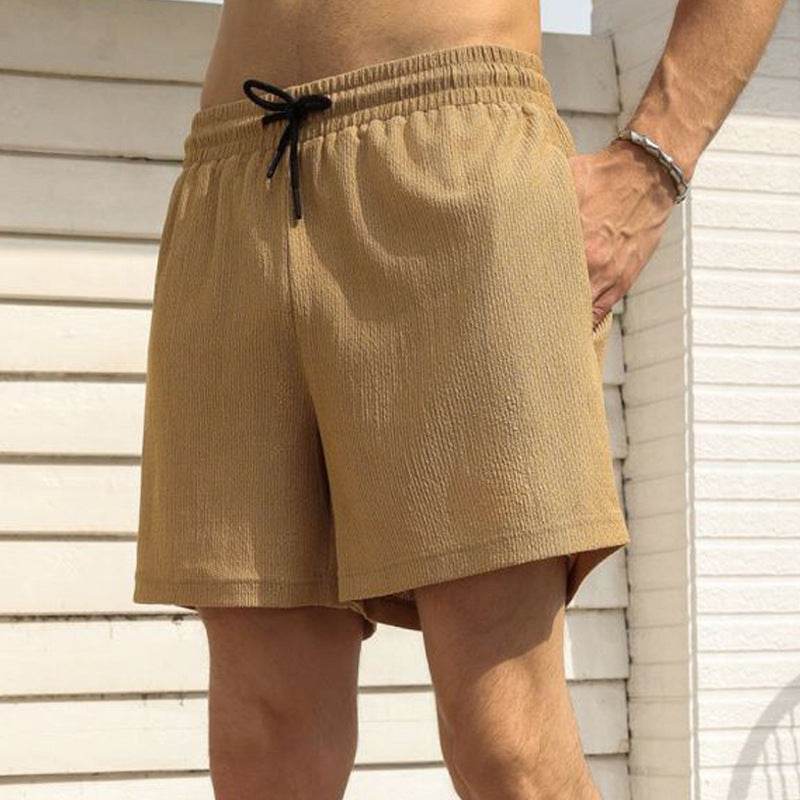 Buycenter Casual Beach Shorts for Men - Lightweight Polyester, Summer Style - Buy Center