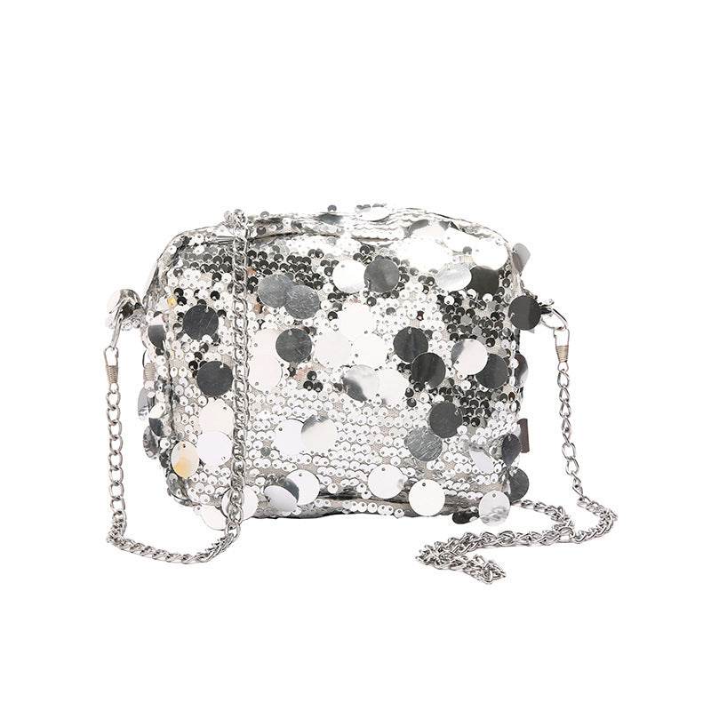 Sequin Large Capacity Crossbody Bag - Stylish Shoulder Bag for Women - Buy Center